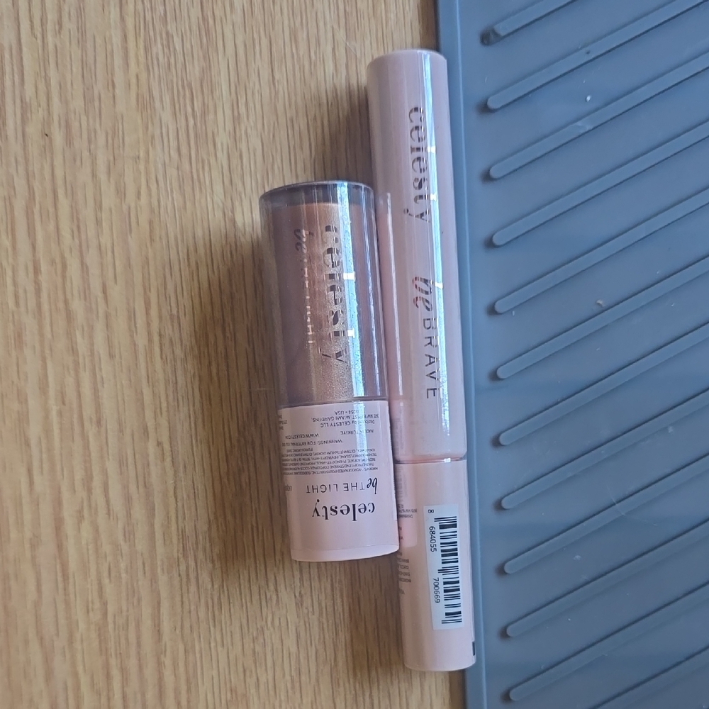 Celesty Mascara And Liquid Highlighter Bundle